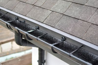 Home with Gutter Protection